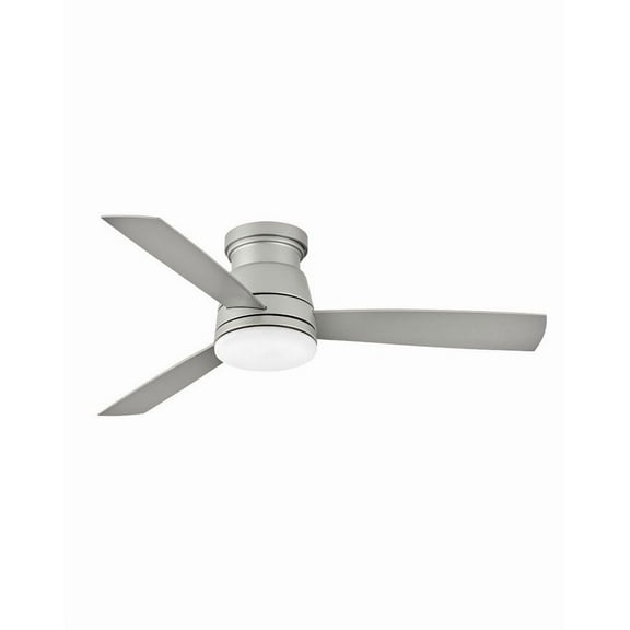 902752FBN-LWD Hinkley Lighting Trey - 52 Inch 3 Blade Ceiling Fan with Light Kit-Brushed Nickel Finish