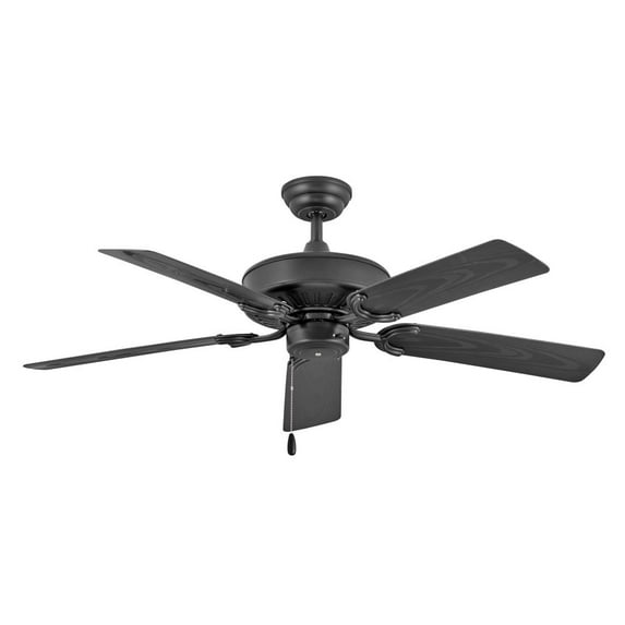 901652FMB-NWA Hinkley Lighting Oasis - 52 Inch 5 Blade Ceiling Fan-Matte Black Finish