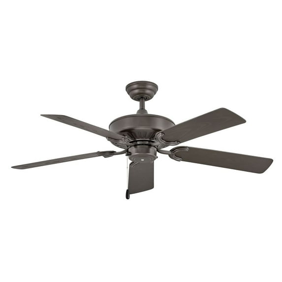 901652FMM-NWA Hinkley Lighting Oasis - 52 Inch 5 Blade Ceiling Fan-Metallic Matte Bronze Finish