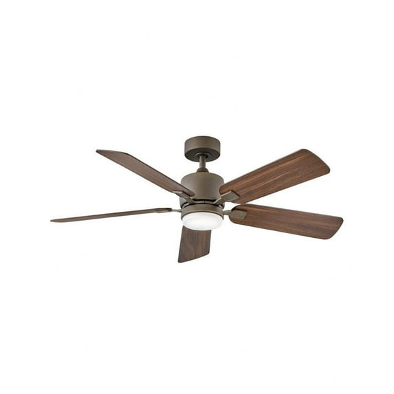 52 Inch 5 Blade Ceiling Fan With Light Kit-Metallic Matte Bronze Finish Hinkley Lighting 903552Fmm-Lia