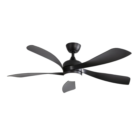 Ceiling Fans 52 Inch Low Profile Ceiling Fan with Lights Remote Control,Quiet DC Motor for Patio Living Room,Table Fans