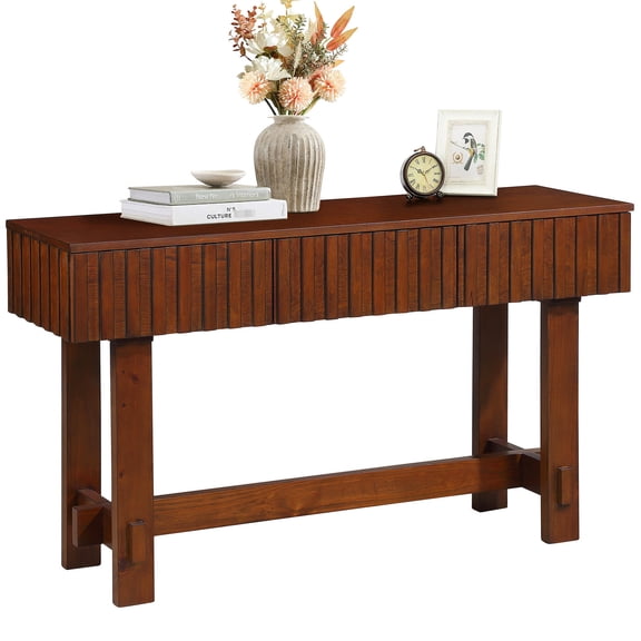 52-Inch Office Coffee Bar Table / Functional Storage for Work Area