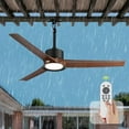 thumbnail image 1 of 52 Inch Outdoor Ceiling Fan with Light and Remote, Reversible Waterproof  Fan for Gazebo Pergola Porch Deck Balcony, Wet Rated Plug-in Hanging Ceiling Fan for Outside$$Tools & Hardware Other, 1 of 9