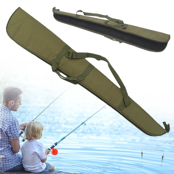 52-Inch Padded Gun/Rifle Case - Soft, Lightweight Storage Bag for Hunting, Shooting & Home Safes. Durable & Protective! (Green)