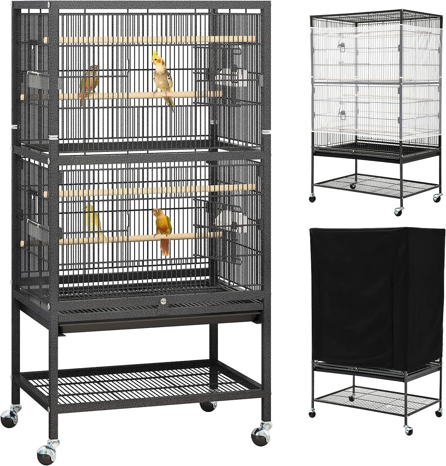 52 Inches cage Cover And Cage Seed Catcher, Cages For Parakeets, Parrot