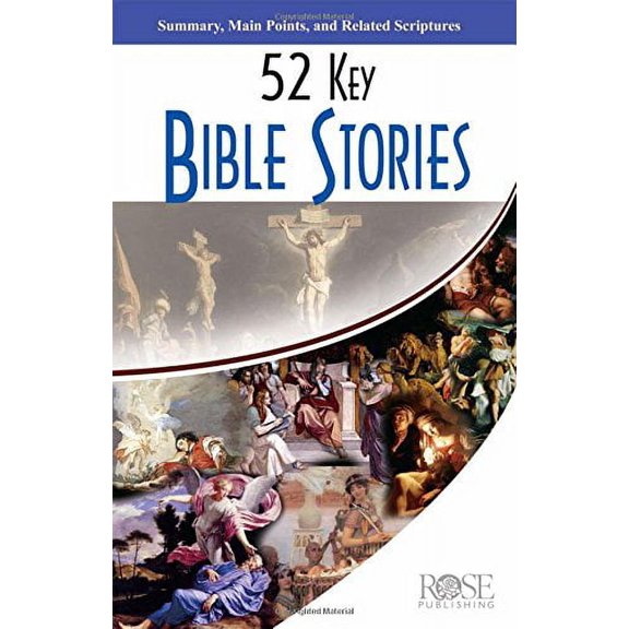 Pre-Owned 52 Key Bible Stories (Paperback) 1596363355 9781596363359