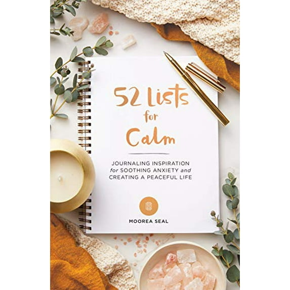 Pre-Owned 52 Lists for Calm: Journaling Inspiration for Soothing Anxiety and Creating a Peaceful Life Paperback