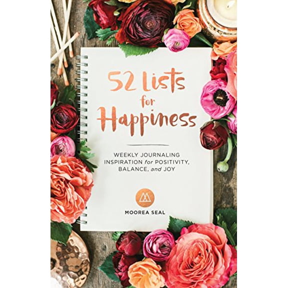 Pre-Owned 52 Lists for Happiness: Weekly Journaling Inspiration for Positivity, Balance, and Joy (a Guided Self -Love Journal with Prompts, Photos, and Illustra (Paperback) 1632170965 9781632170965