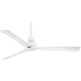 thumbnail image 1 of 52" Minka Aire Simple Flat White Outdoor Ceiling Fan with Remote Control, 1 of 2