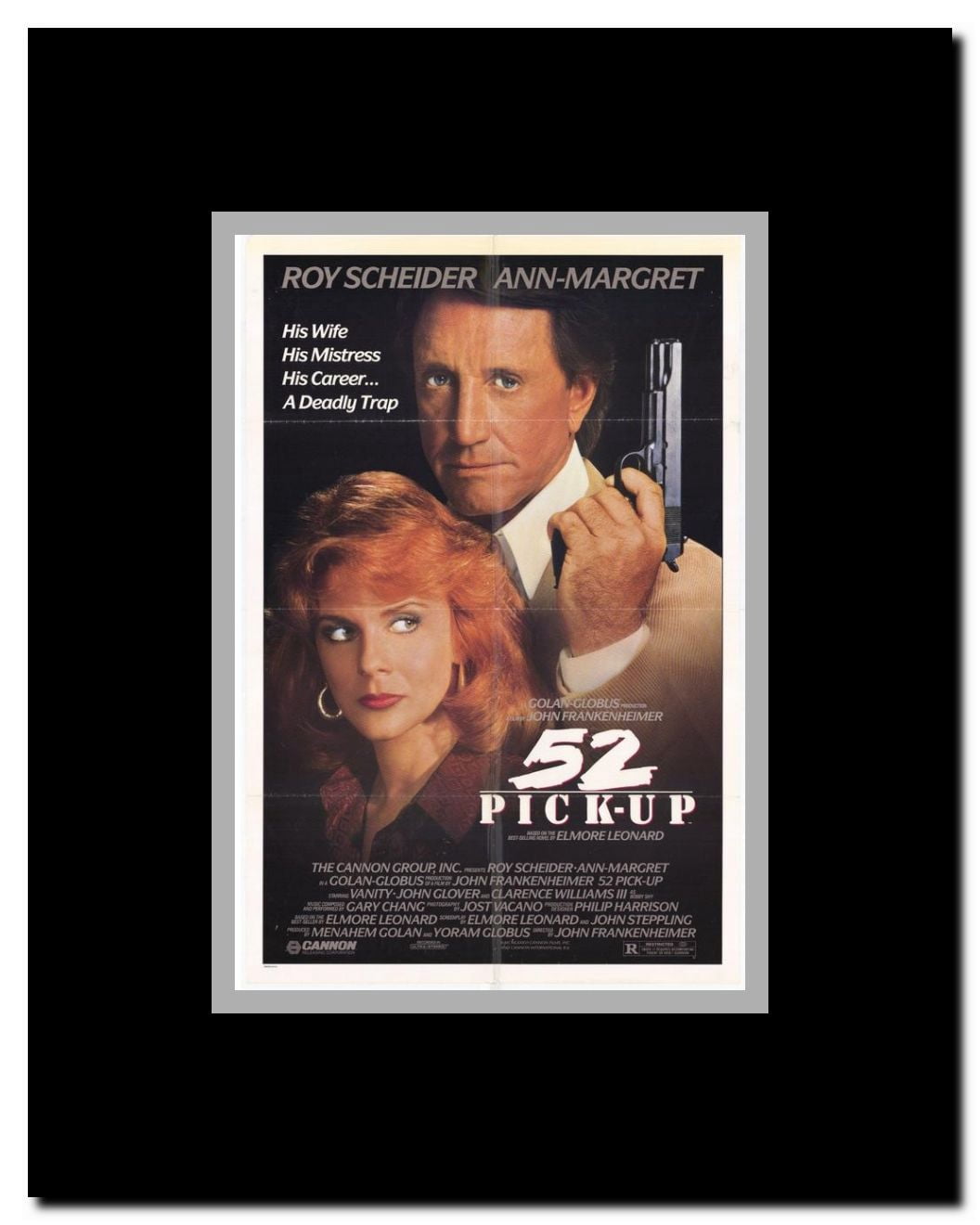 52 Pick-Up Framed Movie Poster