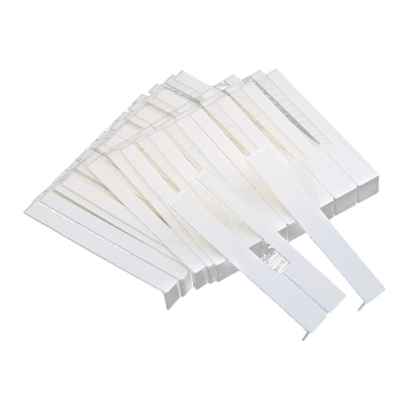 52 Pieces Piano Keytops Key Cover Replacement White Key Caps ABS Material for Upright Vertical Pianos Repair Maintenance