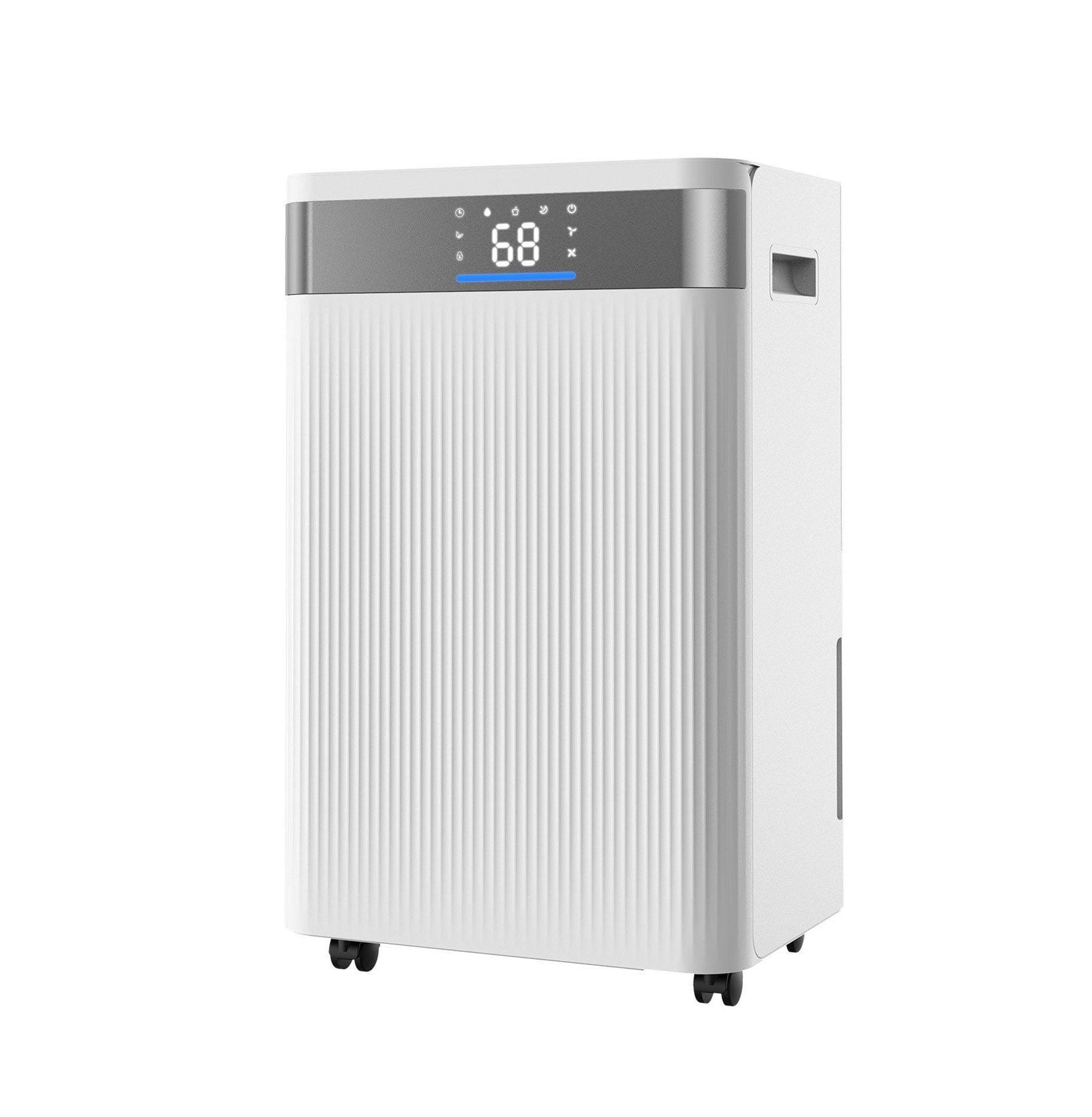 52 Pint Dehumidifier for Home Basement, Smart Control Low Noise Dehumidifier, Efficient Humidity Remover for Bedroom, Living Room, Cellar