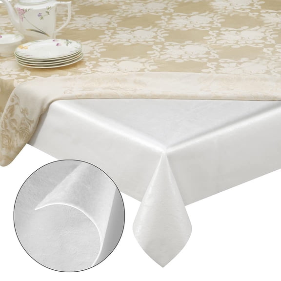 52" Round Vinyl Table Pad Protector