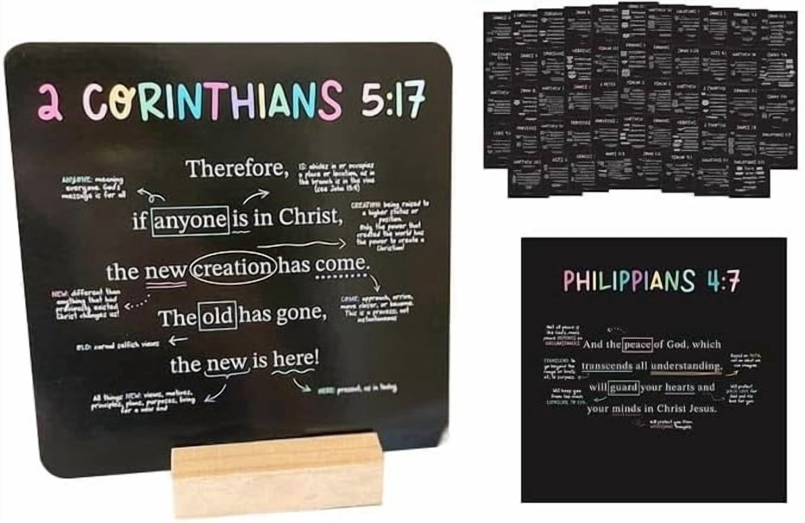 52 Scripture Cards: A Mapped Bible Verse for Every Week of the Year ...