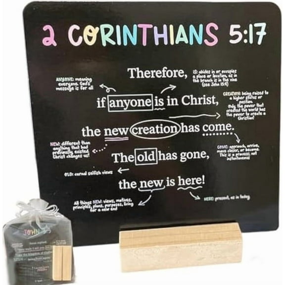52 Scripture cards with Bible Verses, A Mapped Bible Verse for Every Week of the Year, Scripture Memory Cards for Teach Sunday School, Christian Gifts(1 Set)