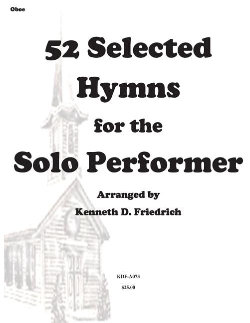 52 Selected Hymns for the Solo Performer-oboe version (Paperback)