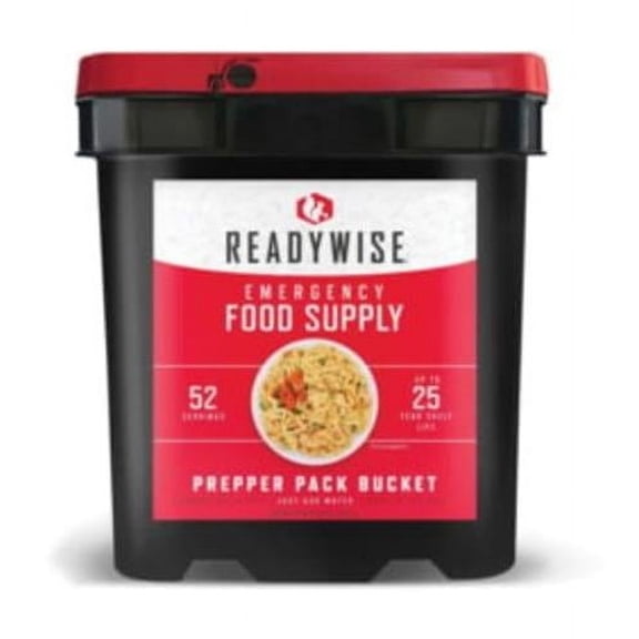 52 Serving Prepper Pack Kit, Black