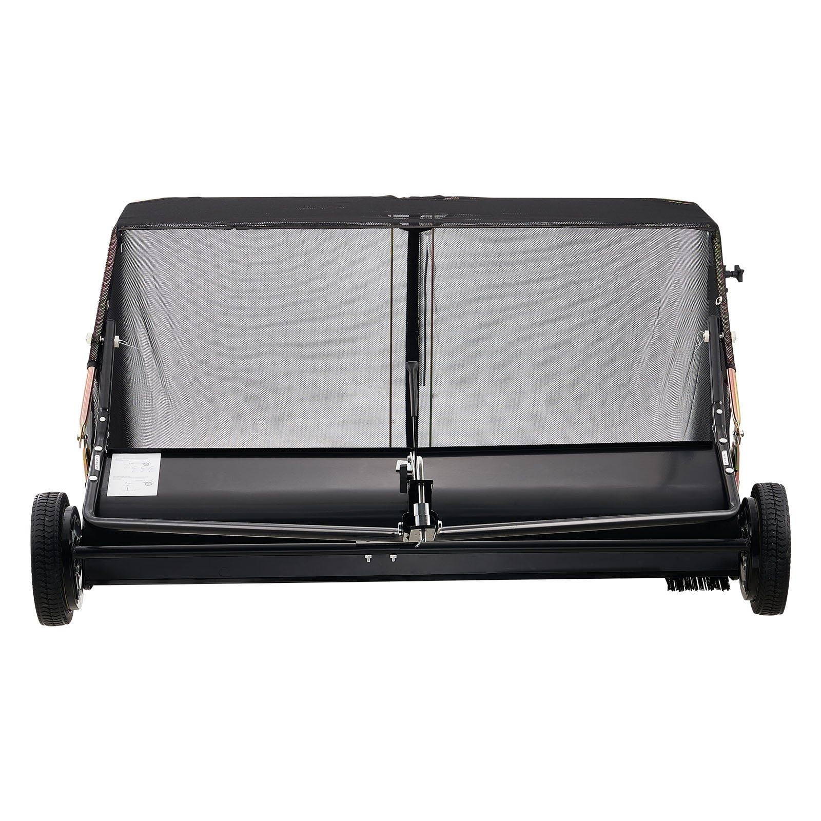 52" Tow Behind Lawn Sweeper, 26 Cu.ft Capacity for Large Yard