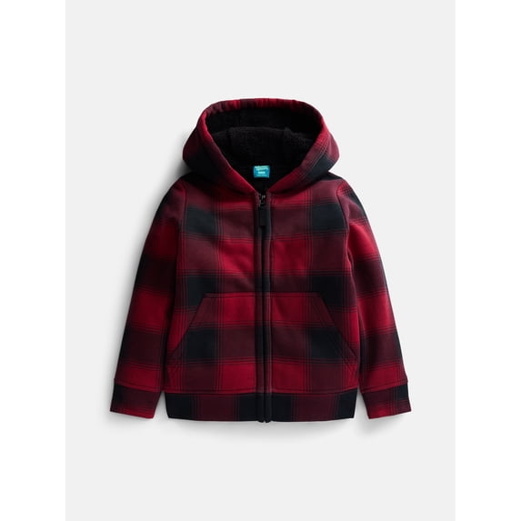 Wonder Nation Boys Kid Tough Hoodie, Sizes 4-18 & Husky