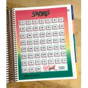 52 Week $1000 Savings Challenge 2 Sided Dashboard 4 Use W Erin Condren Planner