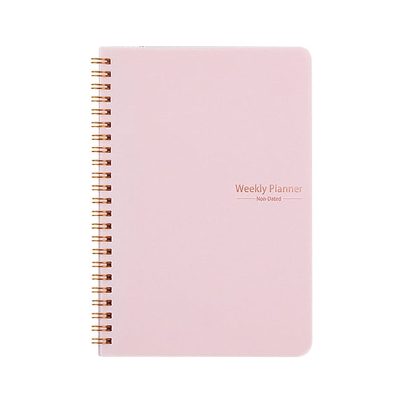 52 Week Planner 2025, Spiral Bound Daily Planner with Full Page Per Day, Discipline Punch Book for Goal Setting & Habit Tracking, January to December 2025 Calendar, Productivity Journal