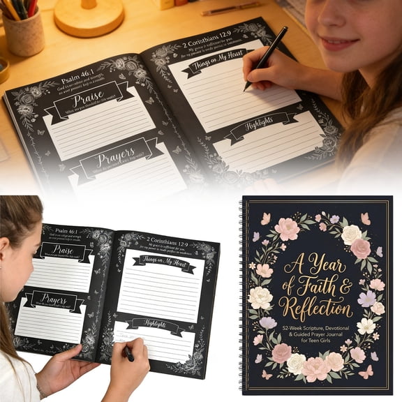 52 Week Prayer Journal Faith Steps Devotional With Fun Activities And Values For Spiritual Growth Guided Prayer Prompts For Each Week Inspirational Quotes For Gift Holidays Religious Journal