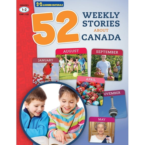 52 Weekly Non Fiction Reading 52 Weekly Nonfiction Stories About Canada Grades 1-2, Book 1, (Paperback)