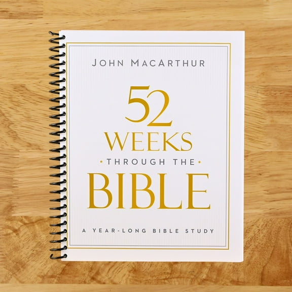 52 Weeks Through the Bible: A Year-Long Bible Study for Men and Women, (Spiral Bound)