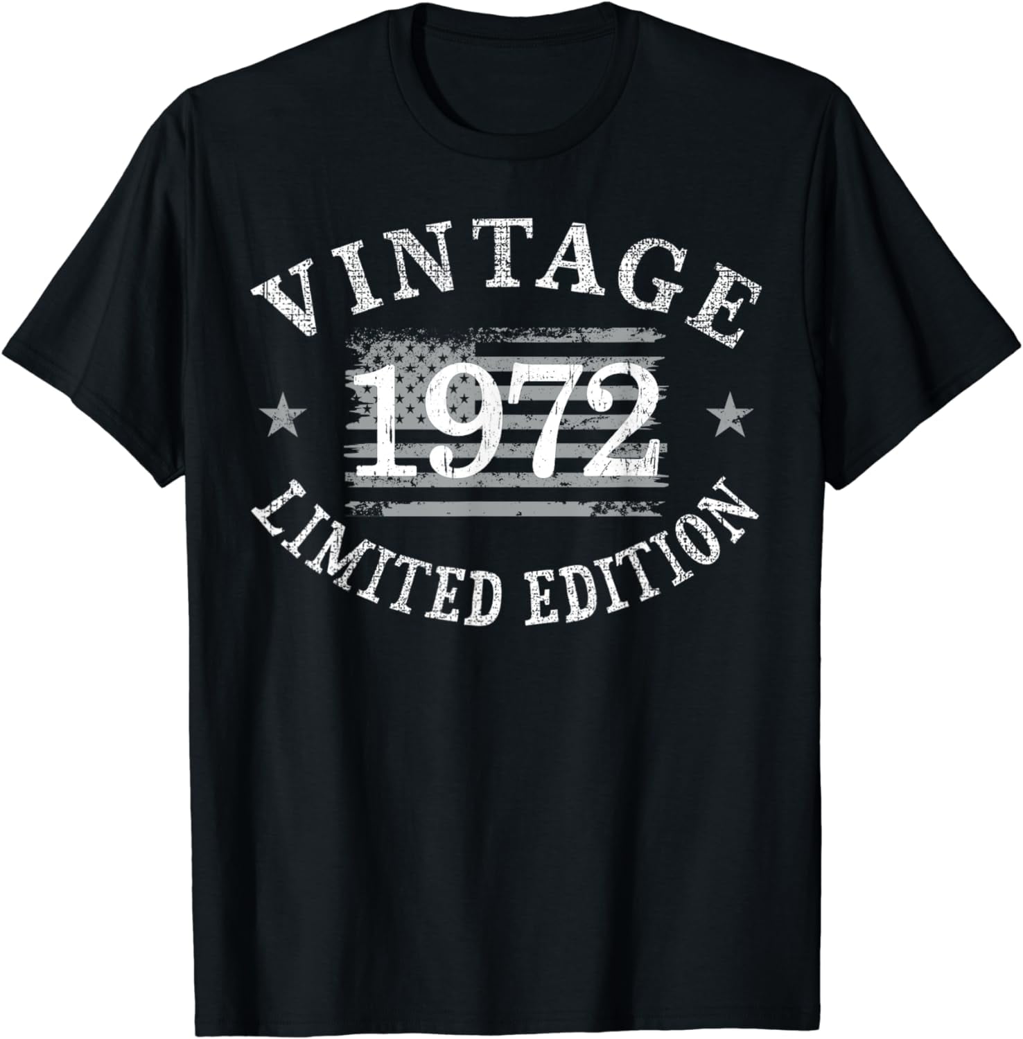 52 Years Old Vintage 1972 Limited Edition 52th Birthday T-Shirt ...