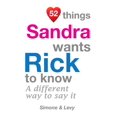 thumbnail image 1 of 52 for You: 52 Things Sandra Wants Rick To Know : A Different Way To Say It (Paperback), 1 of 1