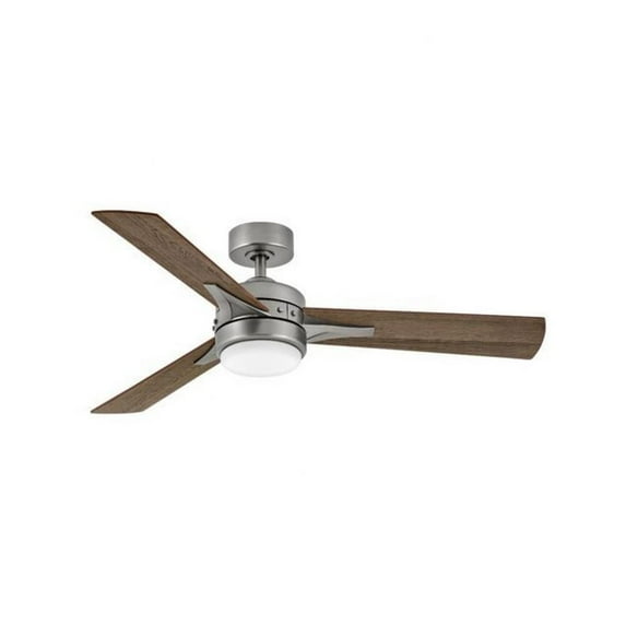 52 inch 3-Blade Ceiling Fan with Light Kit-Pewter Finish Bailey Street Home 81-Bel-4243650