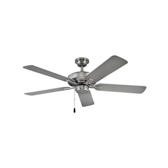 52 inch 5 Blade Ceiling Fan-Brushed Nickel Finish Bailey Street Home 81-Bel-4466568