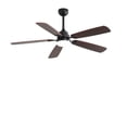 thumbnail image 1 of 52-inch Matte Black Ceiling fan with Light & Remote Color Changing Reverse Airflow Ceiling Fan, 1 of 7