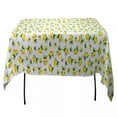 thumbnail image 1 of 52" x 52" Vinyl Flannel Backed Tablecloth Heavy Duty Waterproof Tablecloth Wipes Clean, 1 of 4