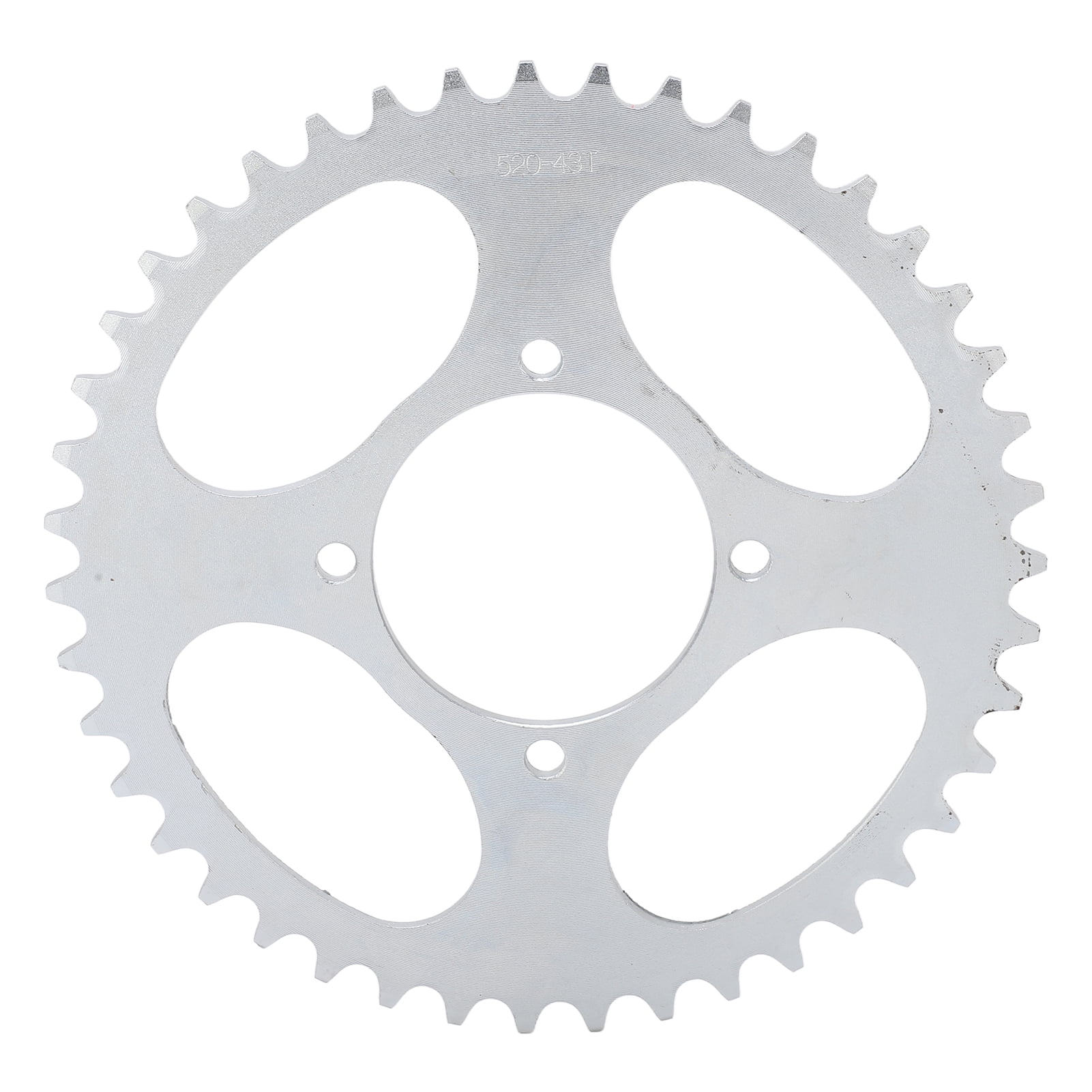 520 43T Rear Sprocket 43 Tooth 520 Pitch Rear Sprocket for DIY Go Kart ATV Light Motorcycle