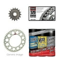 thumbnail image 1 of 520 BMOR Chain Natural with MAXIMA Wax Kit, RENTHAL Front Steel & Rear Aluminum Sprocket Kit for Street KAWASAKI Ninja ZX-6R 2007-2012, 1 of 5