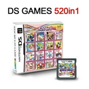 520 IN 1 DS Game, US Version, NDS game color box