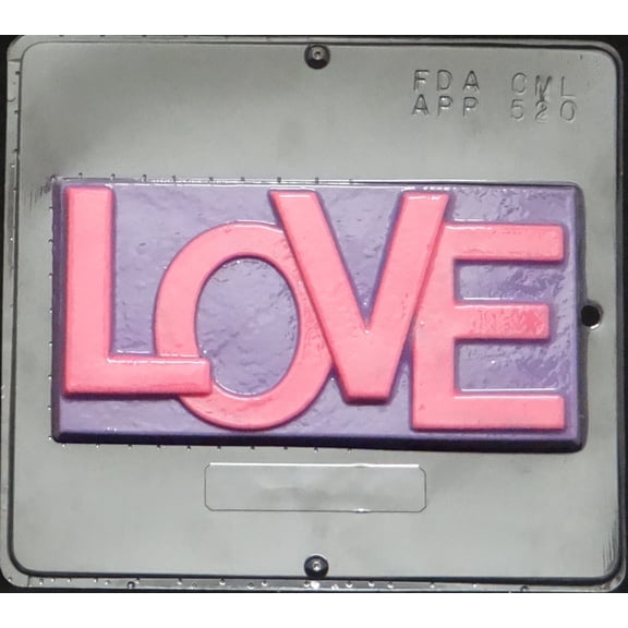 520 Love Card Chocolate Candy Mold