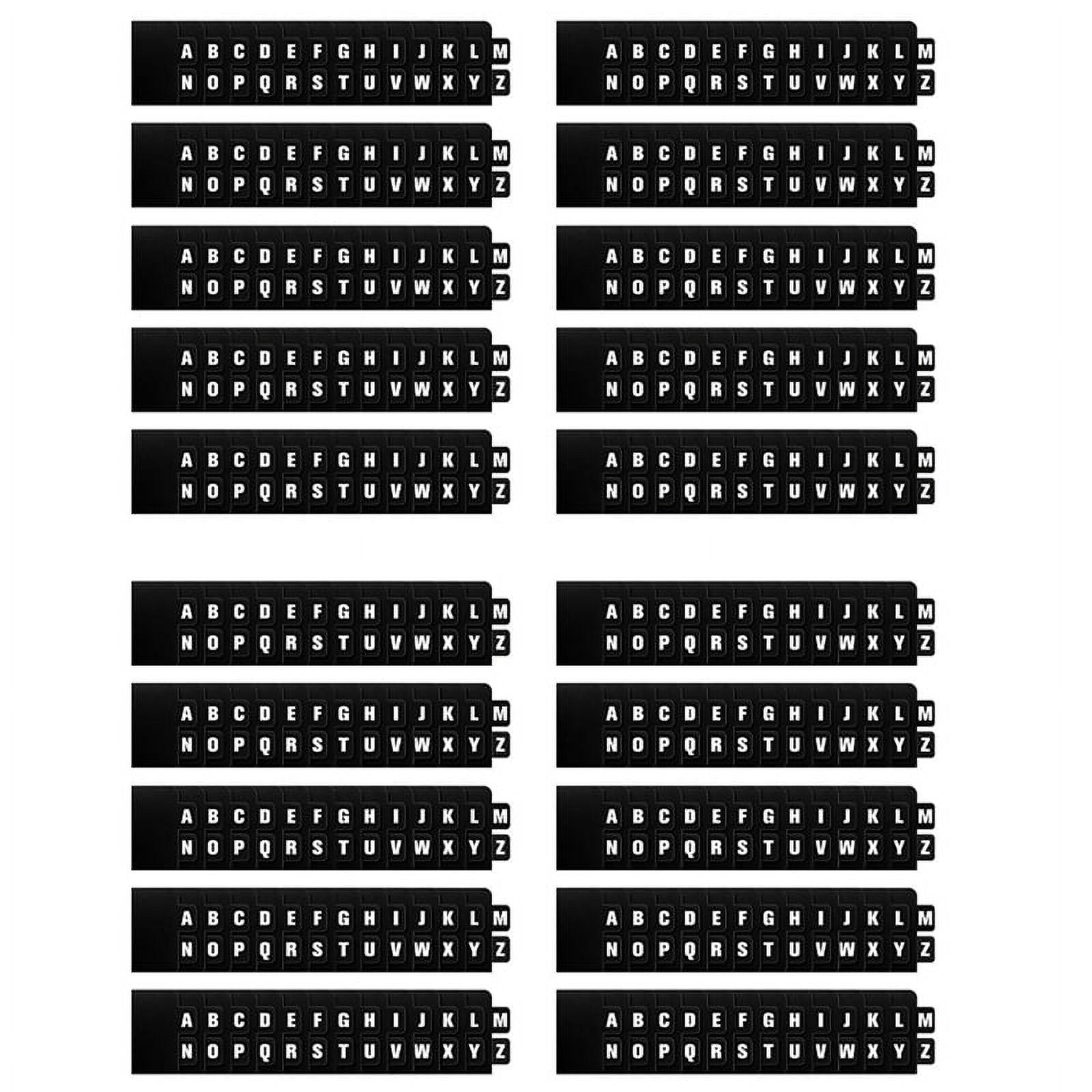 520 Pcs Vinyl Record Dividers DVD Alphabetical Dividers A-Z ...