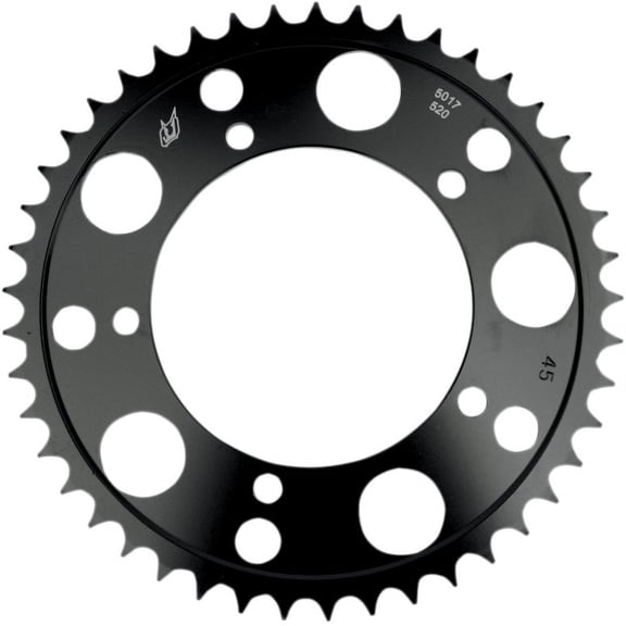 520 Steel Rear Sprockets Compatible for Triumph Daytona 650 2005 - Black / 46T