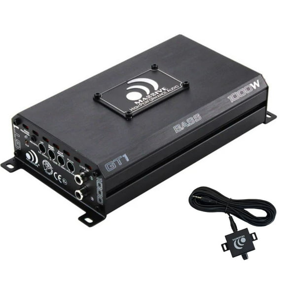 520 Watts RMS 1 Ohm 1 Ch Class D Monoblock Car Audio Amplifier Massive Audio