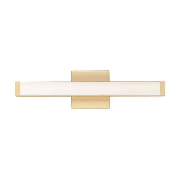52000GLD Maxim Lighting Spec-LED Bath Vanity Light-Minimalistic Contemporary Style-Gold Finish-18 Inch Size