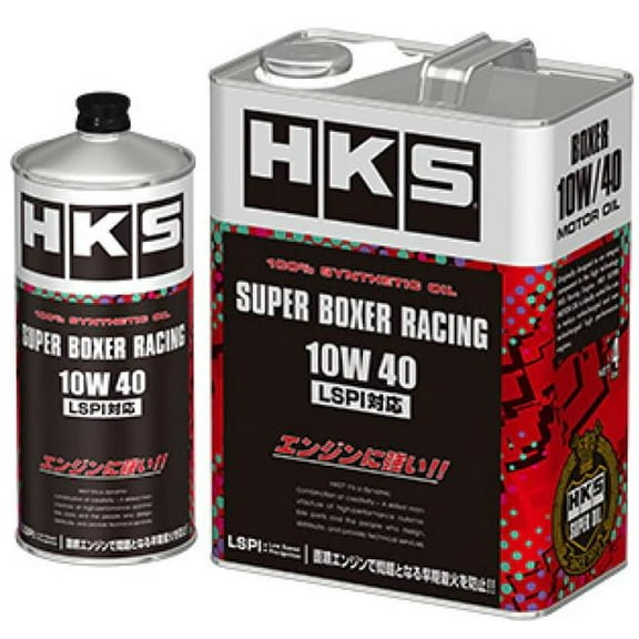[52001-AK130]HKS Super Racing Oil.HKS Super Boxing Racing Oil 10W-40 1L (Min Qty 12)