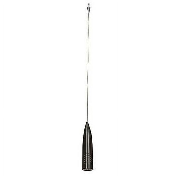52001UJLEDLP-0-BS-Access Lighting-Odyssey - 9.25 Inch 5.5W 1 LED Bullet Pendant Excluding Canopy Brushed Steel Finish