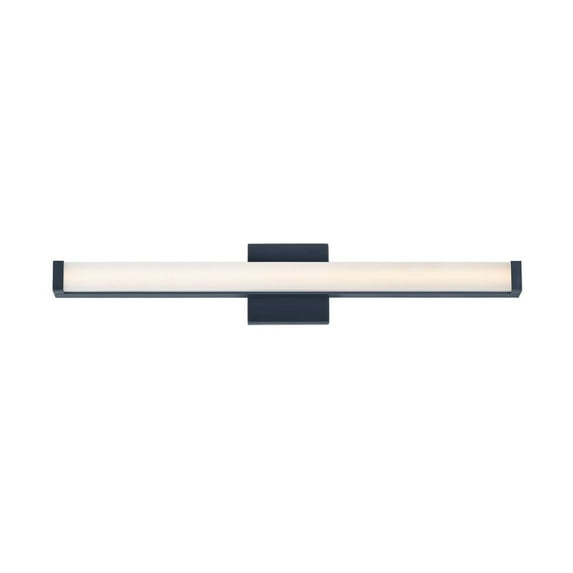 52004BK-Maxim Lighting-Spec-LED Bath Vanity Light-Minimalistic Contemporary Style-Black Finish-30 Inch Size