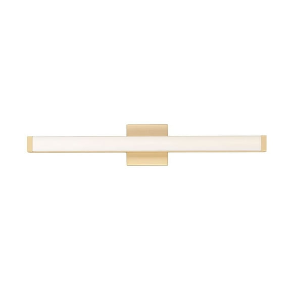 52004GLD Maxim Lighting Spec-LED Bath Vanity Light-Minimalistic Contemporary Style-Gold Finish-30 Inch Size