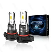 5202 2504 PSX24W Car LED Fog Light Bulbs 36W 5000LM 6000K 2 Bulbs,x3
