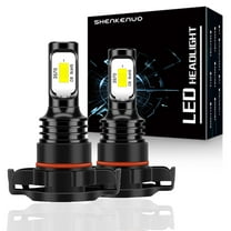 5202 H16 White LED Fog light Bulbs for Silverado 1500 2007 2008 2009 2010 2011 2012 2013 2014 2015