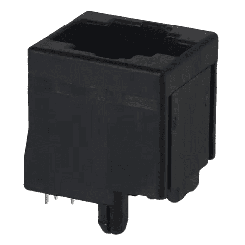 520258-3  Connector Modular Jack 6P6C Vertical Unshielded