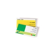 Fellowes Laminating Pouches 5mil 2 1/4 x 3 3/4 Business Card 100/Pack 52031